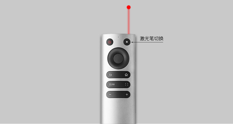 不只是遥控器,还是红外激光笔